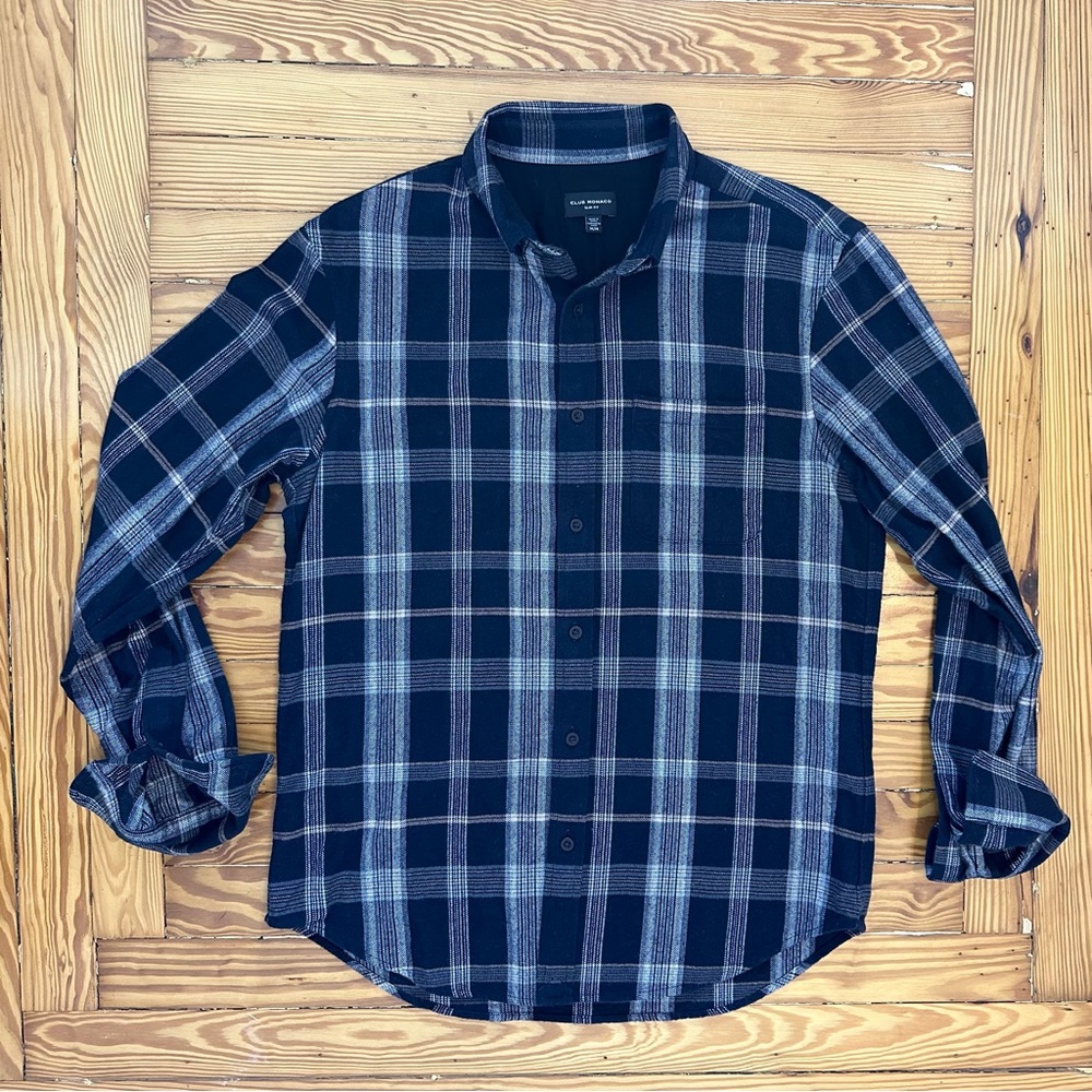 Club Monaco Plaid Flannel